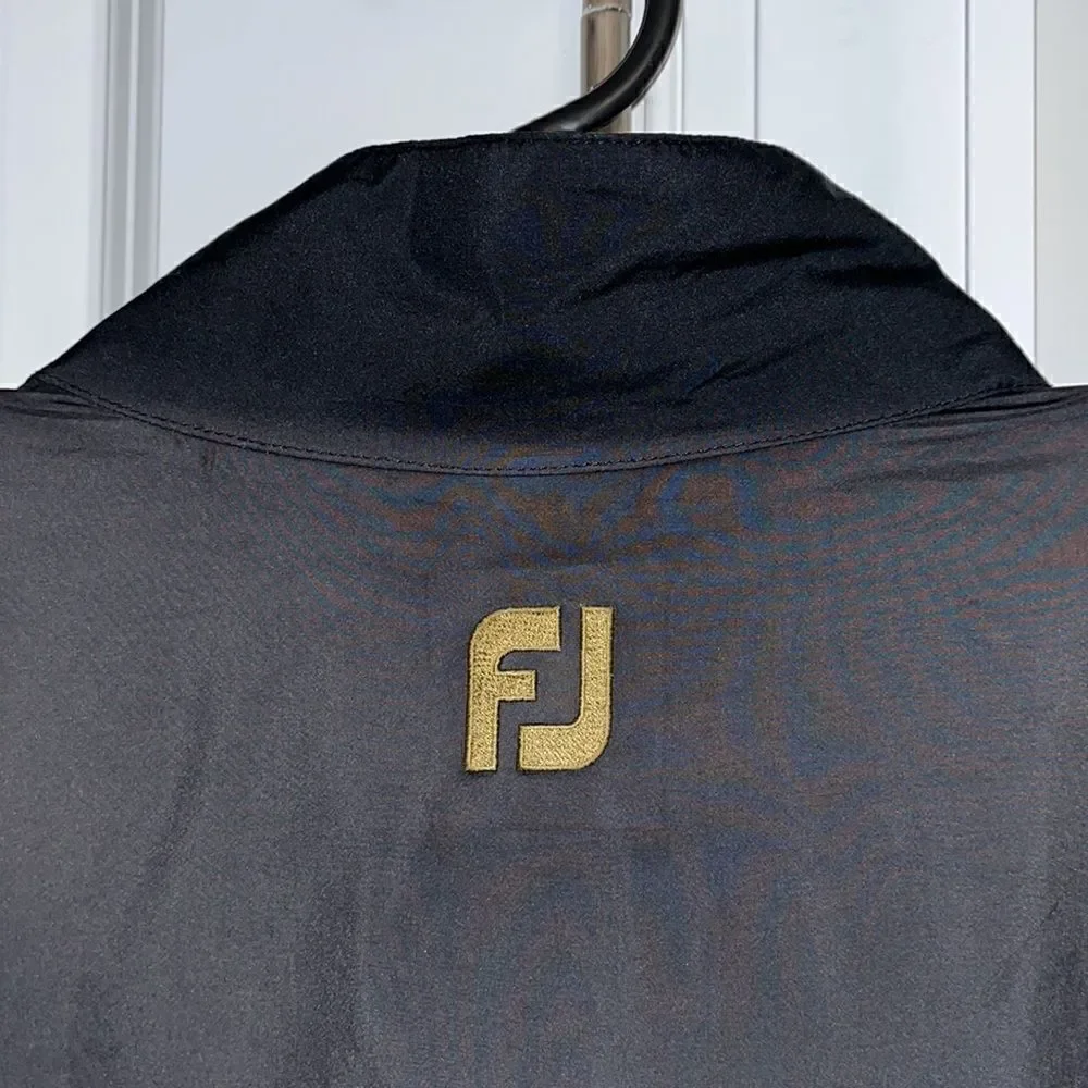 Black Dryjoys Waterproof Rain wear short sleeve Packable golf jacket-L Anthem AZ